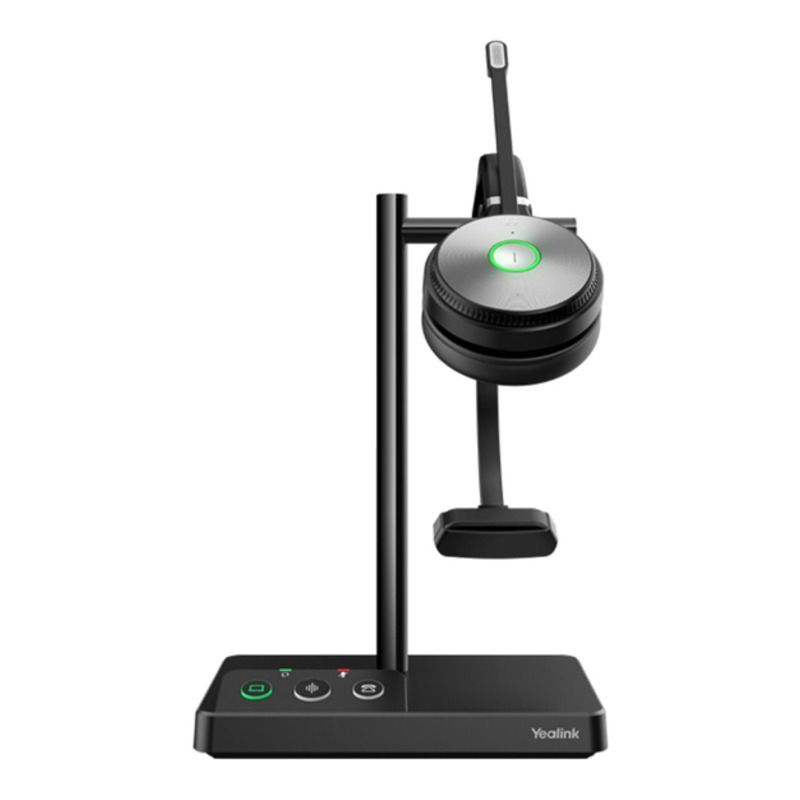 Yealink WH62 UC Edition Mono Wireless Headset - Base &amp; DECT USB Dongle