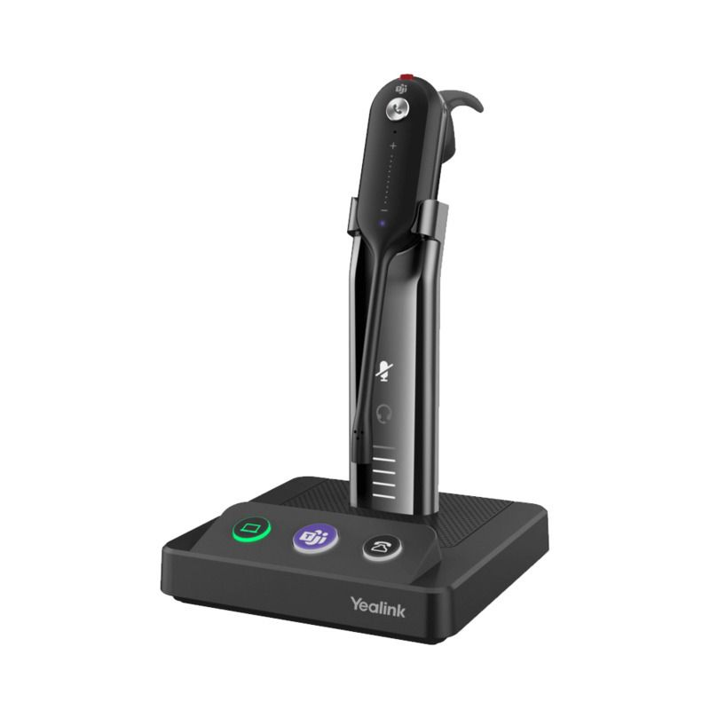 Yealink WH63 UC Edition Convertable Headset - Base &amp; DECT USB Dongle