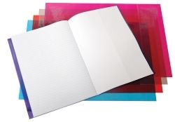 BOOK JACKETS C/LAND 9X7 ASST TINTS