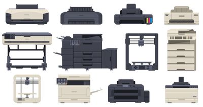 Printers, Scanners & Copier Machines
