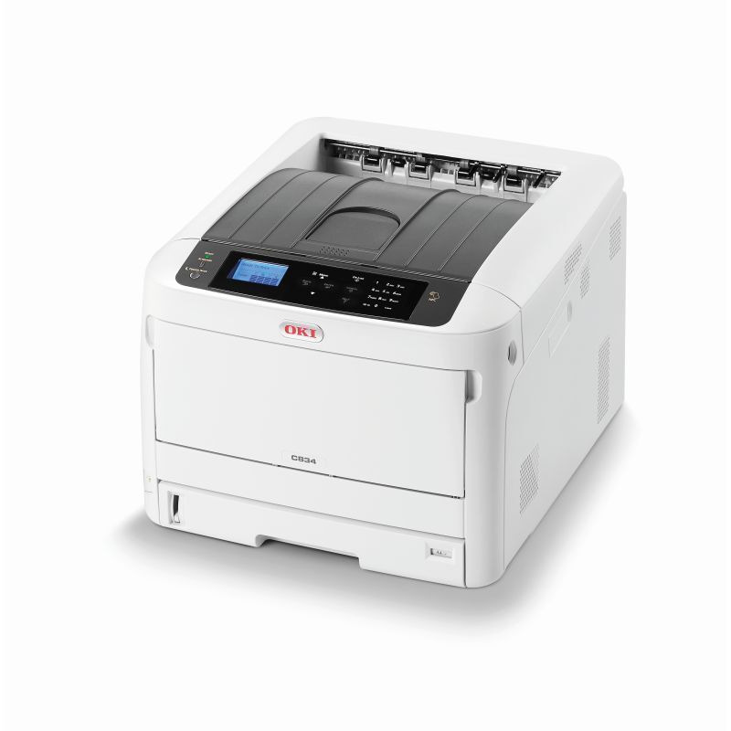 Oki C834NW + Black Toner Bndle