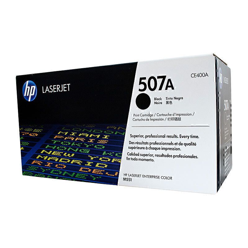 HP #507A Black Toner CE400A