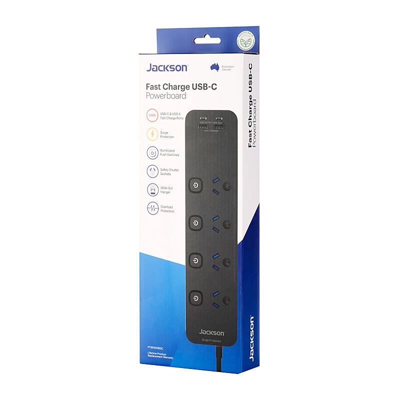 Jackson Fast Charge 4Out/4USB Jackson Fast Charge 4Out/4USB