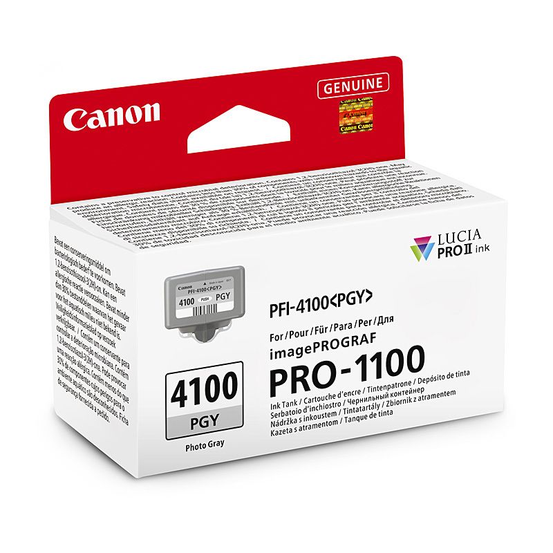 Canon PFI4100 Ph Grey Ink Cart Canon PFI4100 Ph Grey Ink Cart