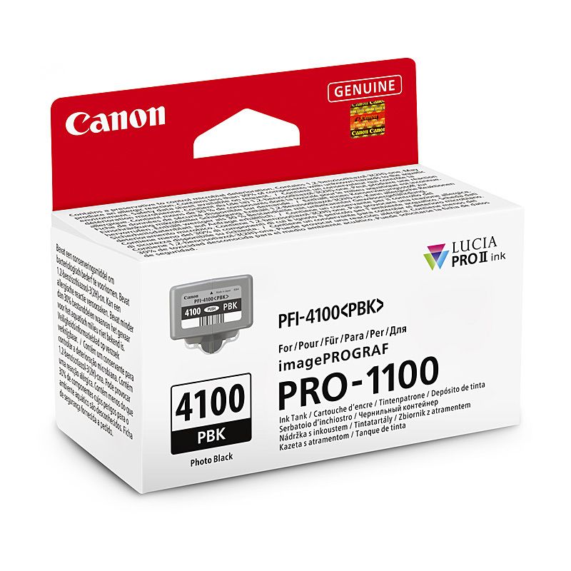 Canon PFI4100 Ph Blk Ink Cart Canon PFI4100 Ph Blk Ink Cart