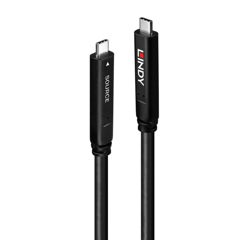 Lindy 10m USB 3.2 & DP Cable Lindy 10m USB 3.2 & DP Cable