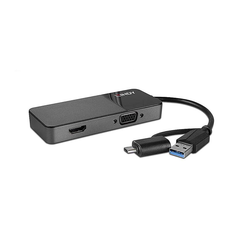 Lindy USBto HDMI&VGA Converter Lindy USBto HDMI&VGA Converter