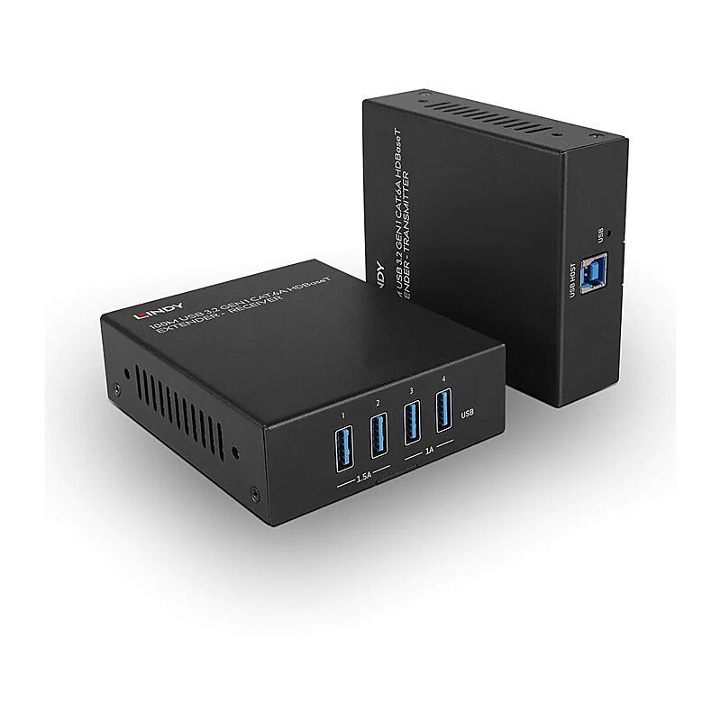 Lindy 100m USB3.2 CAT6A Extndr Lindy 100m USB3.2 CAT6A Extndr