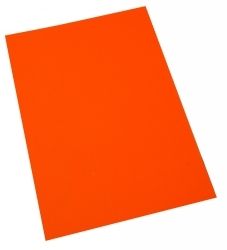 CARDBOARD QUILL 510X635MM 230GSM FLUORO ORANGE PK25 CARDBOARD QUILL 510X635MM 230GSM FLUORO ORANGE PK25