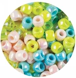 SP- CRAFT PONY BEADS EC PEARL 1000S