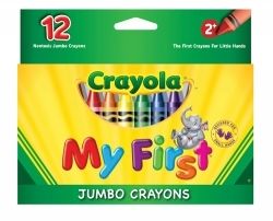 CRAYONS CRAYOLA MY FIRST GIANT PK12