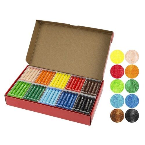 SP- CRAYONS FABER-CASTELL JUMBO CLASS PK200