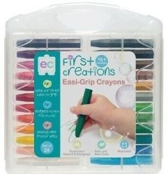 SP- CRAYONS EASI-GRIP FIRST CREATIONS SET24
