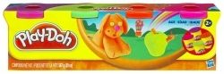 CLAY PLAY-DOH 4 TUB SET NEW COLOURS ASST 4OZ