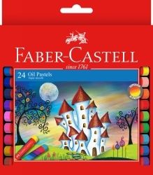 OIL PASTELS FABER-CASTELL ASST BX24