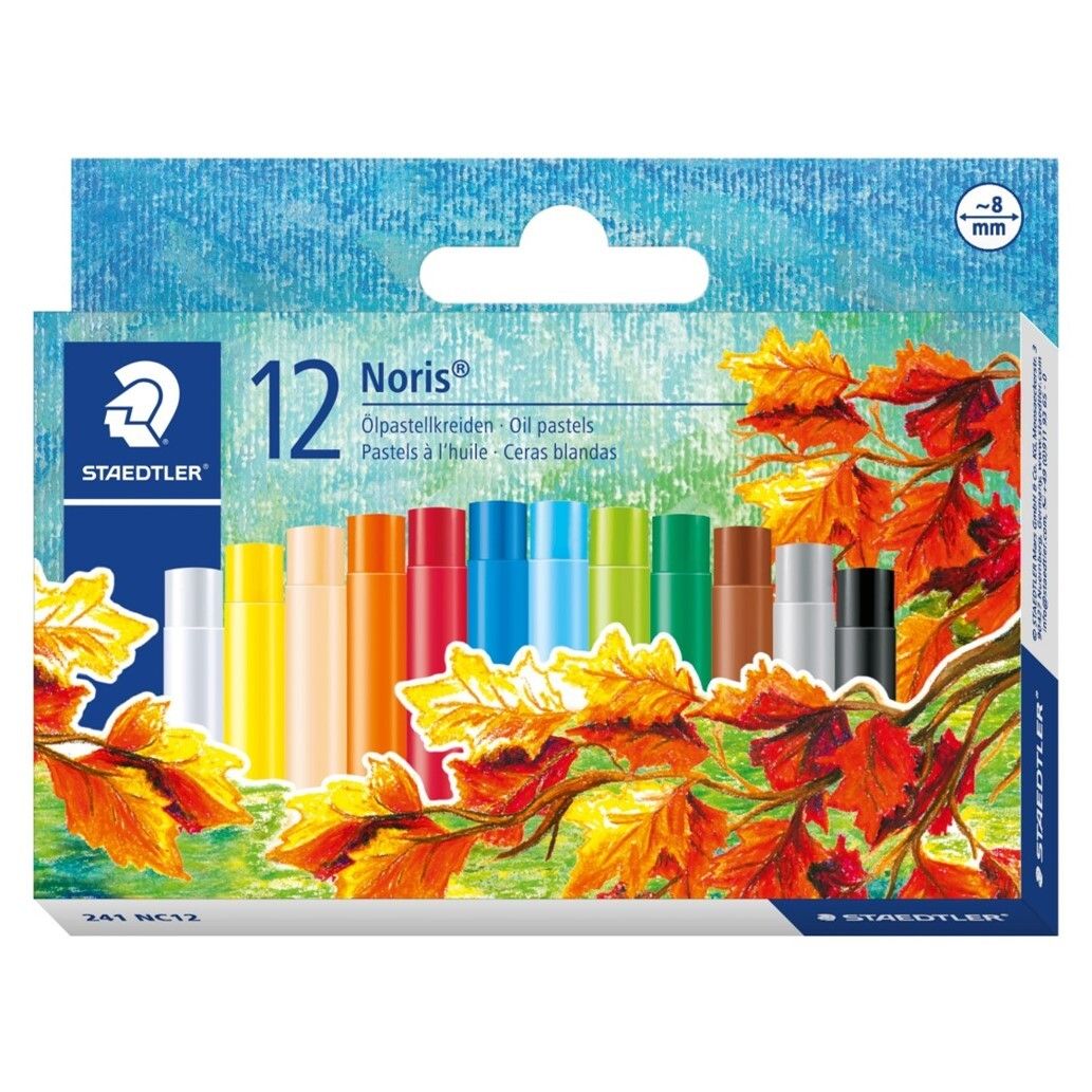 OIL PASTELS NORIS CLUB ASST BX12