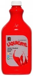 PAINT EC 2L FLUORESCENT LIQUICRYL JUNIOR ACRYLIC SCARLET PAINT EC 2L FLUORESCENT LIQUICRYL JUNIOR ACRYLIC SCARLET