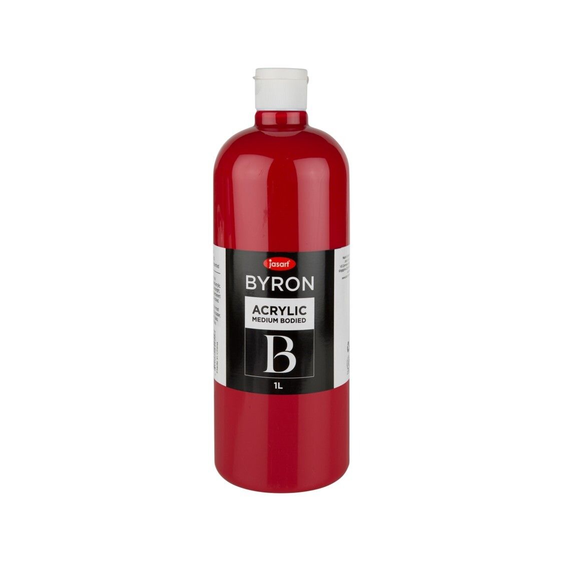 PAINT JASART BYRON ACRYLIC 1 LITRE COOL RED