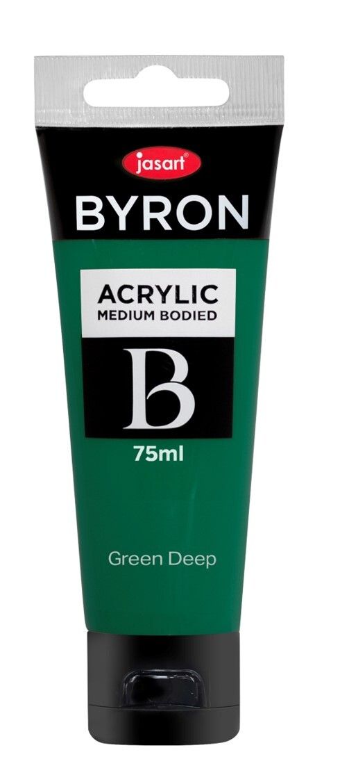 PAINT JASART BYRON ACRYLIC 75ML GREEN DEEP