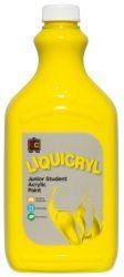 PAINT EC 2L LIQUICRYL JUNIOR STUDENT ACRYLIC BRILLIANT YELLOW PAINT EC 2L LIQUICRYL JUNIOR STUDENT ACRYLIC BRILLIANT YELLOW