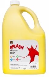 PAINT EC 5L SPLASH CLASSROOM ACRYLIC SUNSHINE (YELLOW) PAINT EC 5L SPLASH CLASSROOM ACRYLIC SUNSHINE (YELLOW)