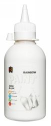 PAINT EC 250ML RAINBOW JUNIOR ACRYLIC WHITE
