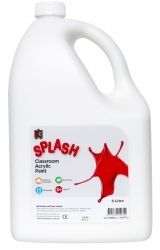 PAINT EC 5L SPLASH CLASSROOM ACRYLIC SNOWBALL (WHITE) PAINT EC 5L SPLASH CLASSROOM ACRYLIC SNOWBALL (WHITE)