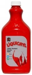 PAINT EC 2L LIQUICRYL JUNIOR STUDENT ACRYLIC BRILLIANT RED