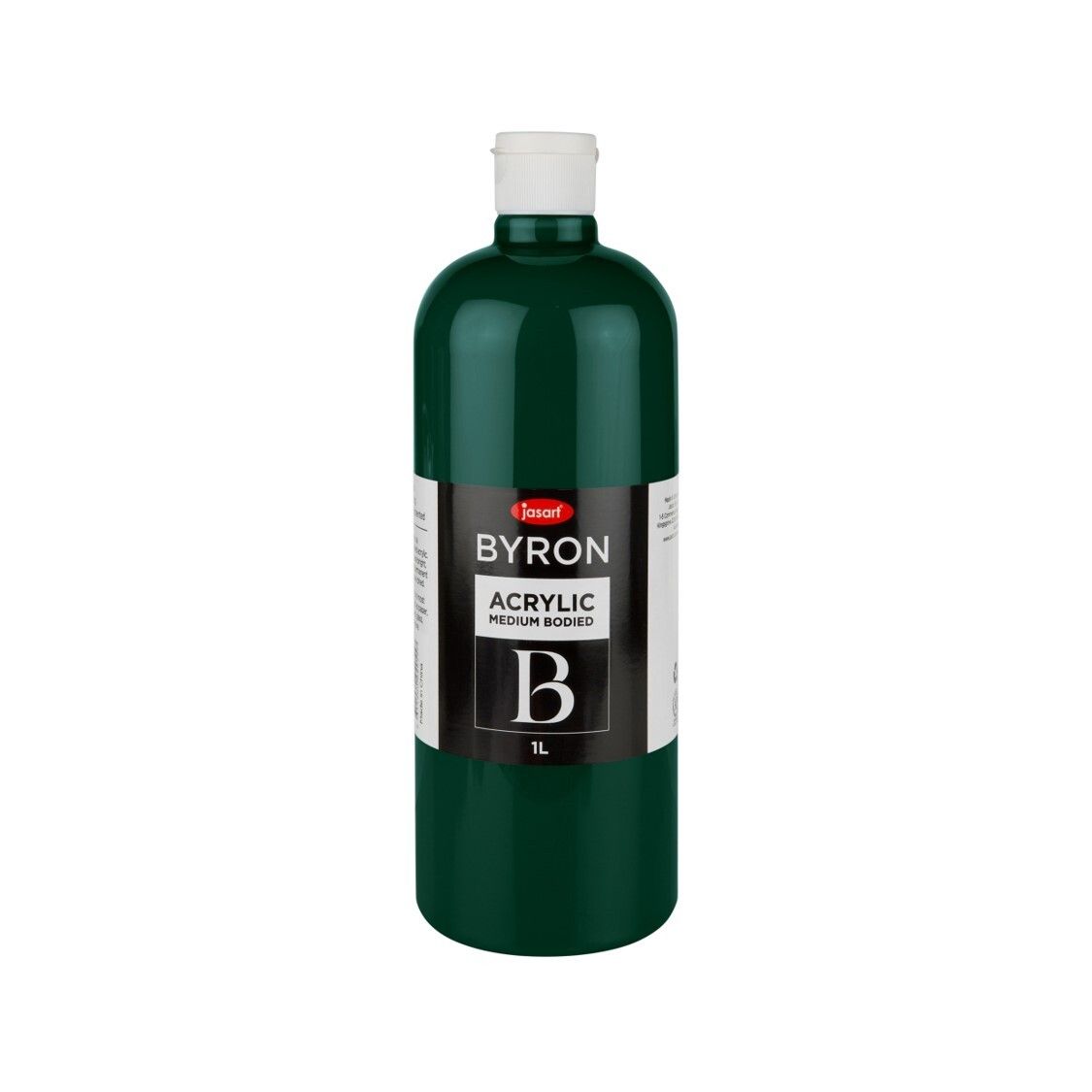 PAINT JASART BYRON ACRYLIC 1 LITRE GREEN DEEP