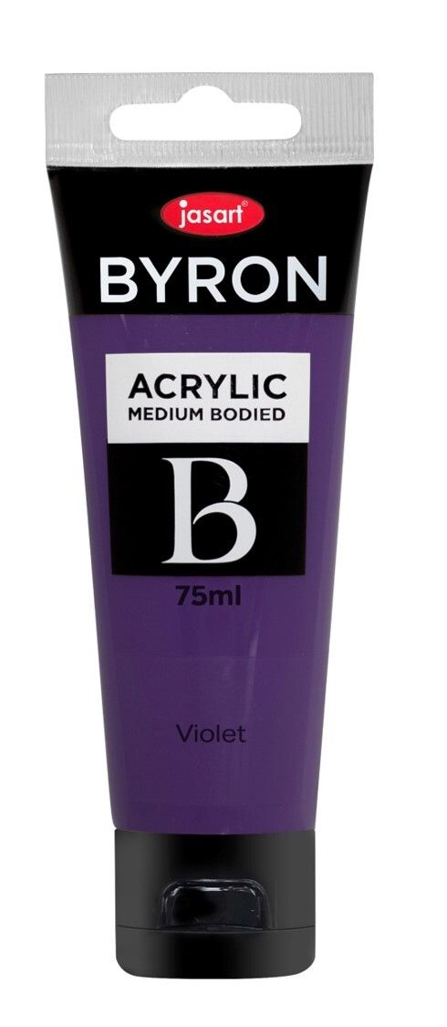 PAINT JASART BYRON ACRYLIC 75ML VIOLET