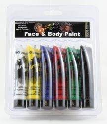 PAINT FACE & BODY ALPEN STARTER KIT WITH BRUSH 6X15ML PAINT FACE & BODY ALPEN STARTER KIT WITH BRUSH 6X15ML
