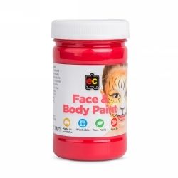FACE & BODY PAINT EC 175ML RED