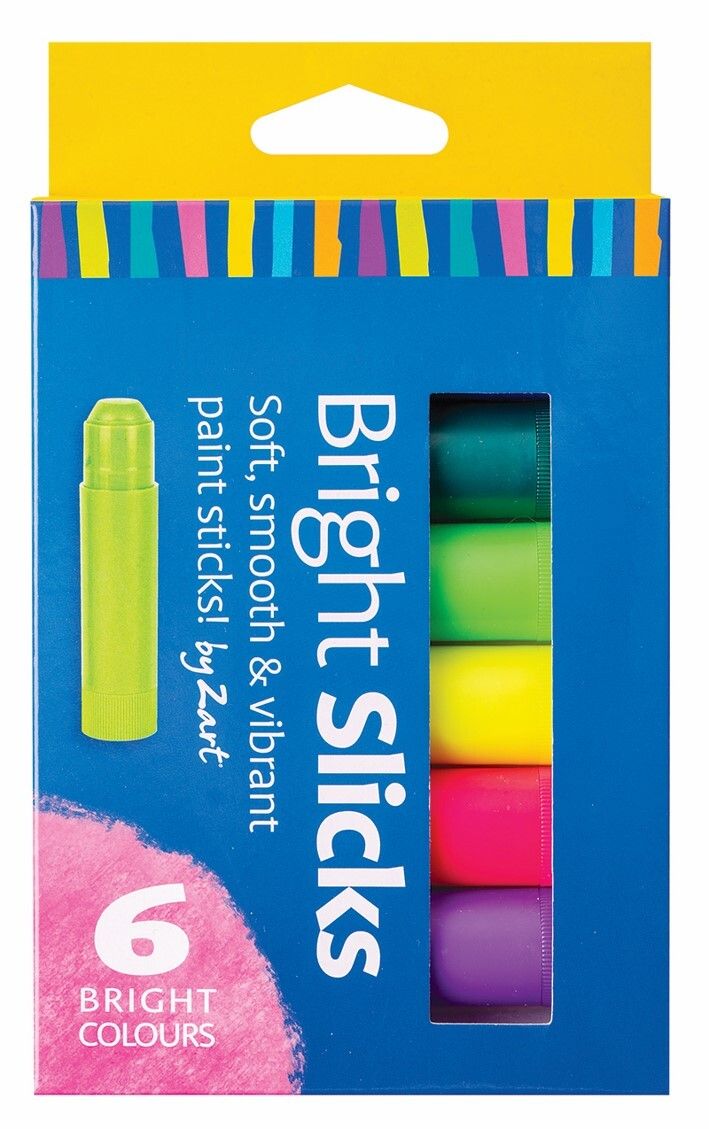 PAINT STICK ZART SLICKS BRIGHT PACK