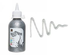 PAINT EC 250ML GLITTER SILVER