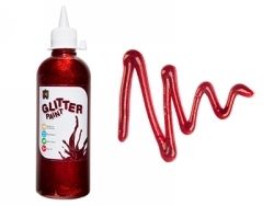 SP- PAINT EC 500ML GLITTER RED