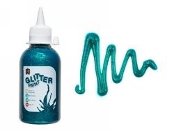 PAINT EC 250ML GLITTER TURQUOISE