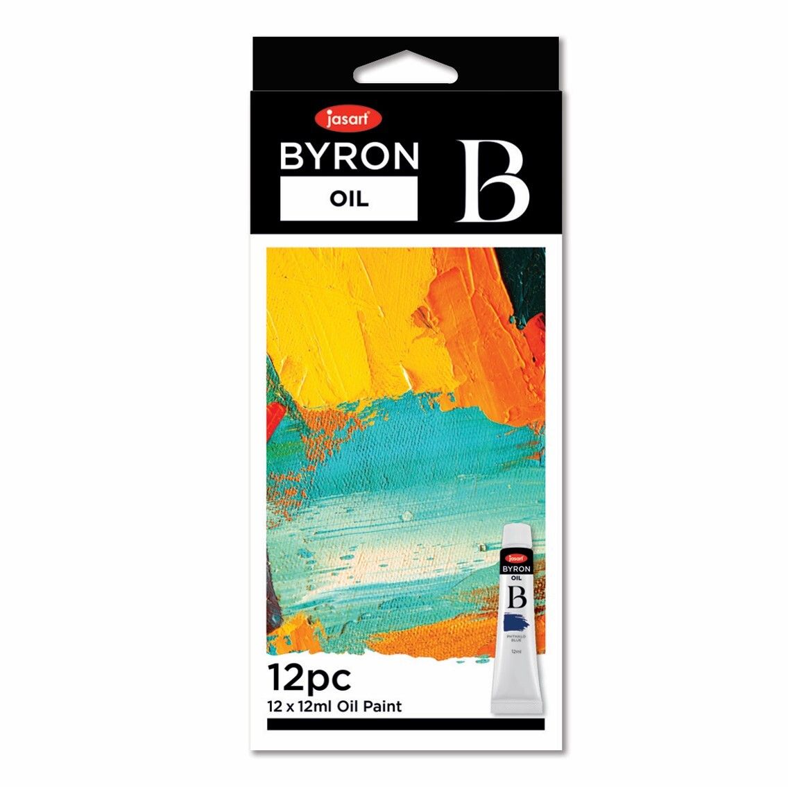 OIL PAINT JASART BYRON 12ML SET 12