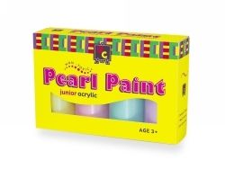 PAINT SET EC PEARL ASSORTED 4X100ML