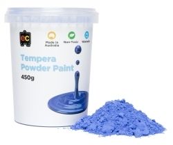 TEMPERA POWDER PAINT EC 450G BLUE