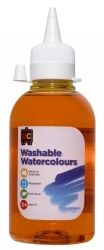 PAINT EC 250ML WASHABLE WATERCOLOUR YELLOW