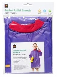 ART SMOCK EC JUNIOR ARTIST FOR AGES 4-8 PURPLE