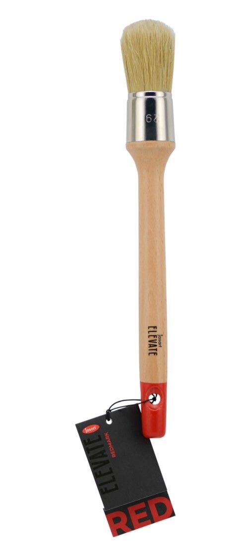 PAINT BRUSH JASART 29MM ELEVATE REDMARK HOG/NYLON ROUND PAINT BRUSH JASART 29MM ELEVATE REDMARK HOG/NYLON ROUND