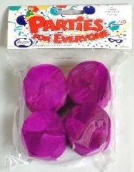 STREAMERS CREPE ALPEN P4 PURPLE