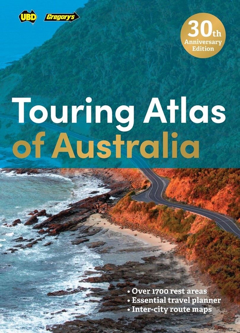 TOURING ATLAS OF AUSTRALIA UBD/GRE 30TH EDITION