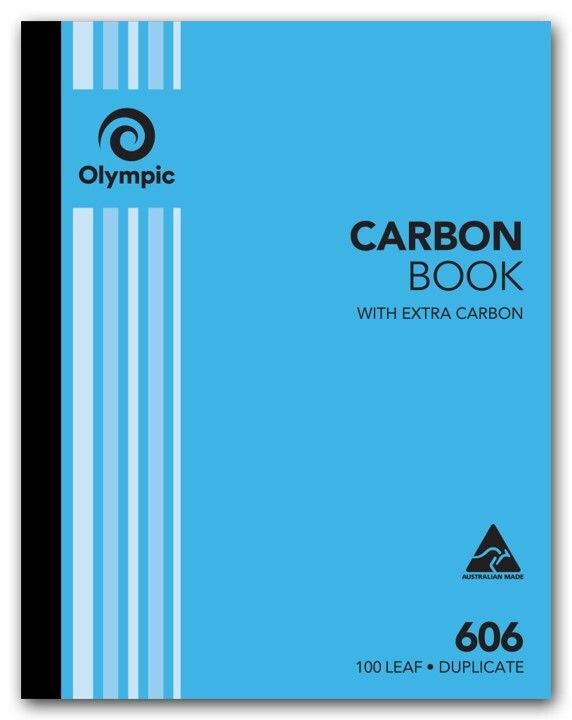 CARBON BOOK OLYMPIC FSC 606 DUP 10X8 100LF (07271) CARBON BOOK OLYMPIC FSC 606 DUP 10X8 100LF (07271)