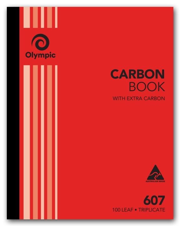 CARBON BOOK OLYMPIC FSC 607 TRIP 10X8 100LF (07285) CARBON BOOK OLYMPIC FSC 607 TRIP 10X8 100LF (07285)