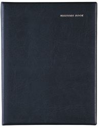 VISITORS BOOK DEBDEN A4 SHORT WIRO 64LF PVC BLACK VISITORS BOOK DEBDEN A4 SHORT WIRO 64LF PVC BLACK