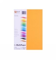 COPY PAPER QUILL A4 80GSM FLUORO ORANGE PK500