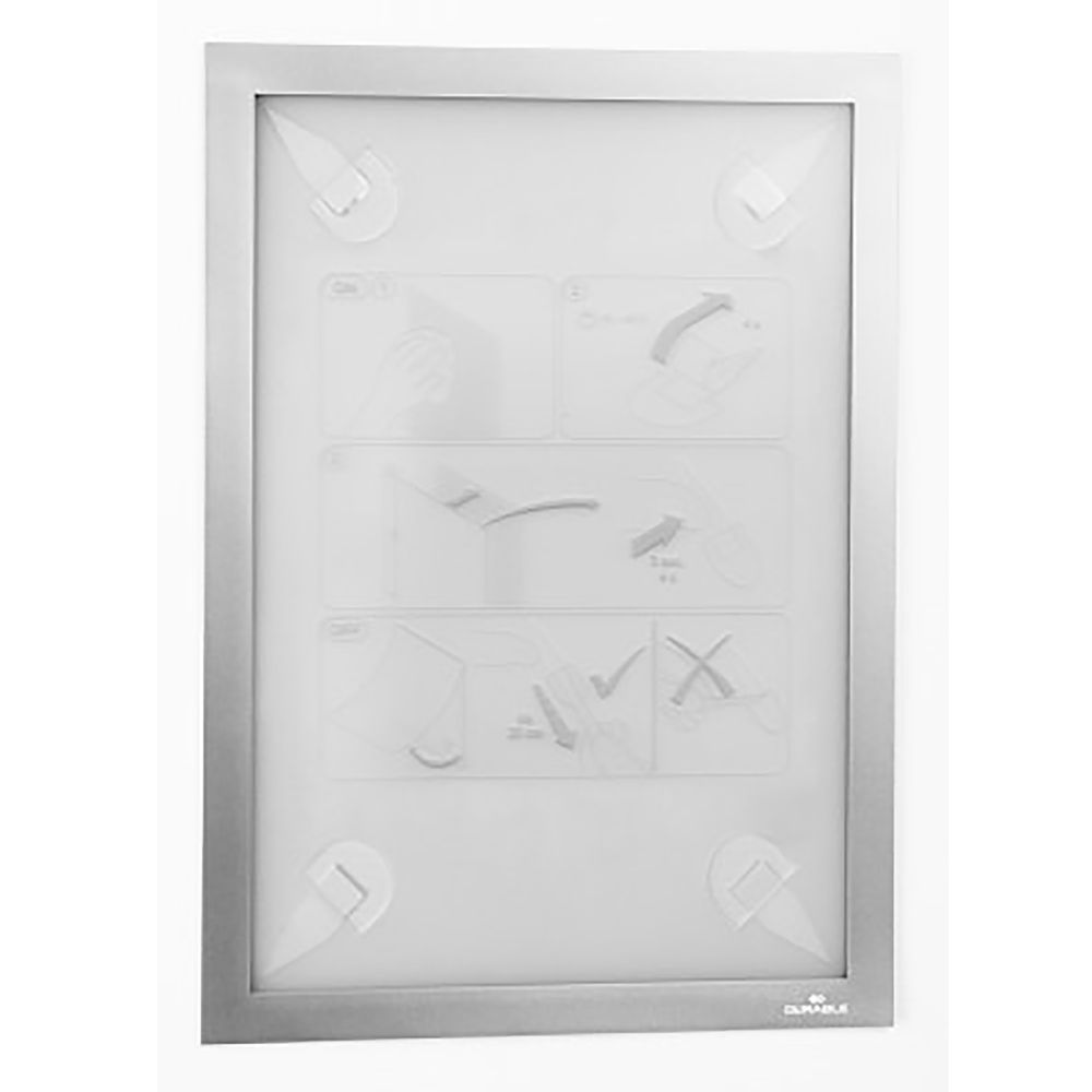 SP- WALL PAPER DURABLE A4 DURAFRAME REMOVABLE SLIVER SP- WALL PAPER DURABLE A4 DURAFRAME REMOVABLE SLIVER