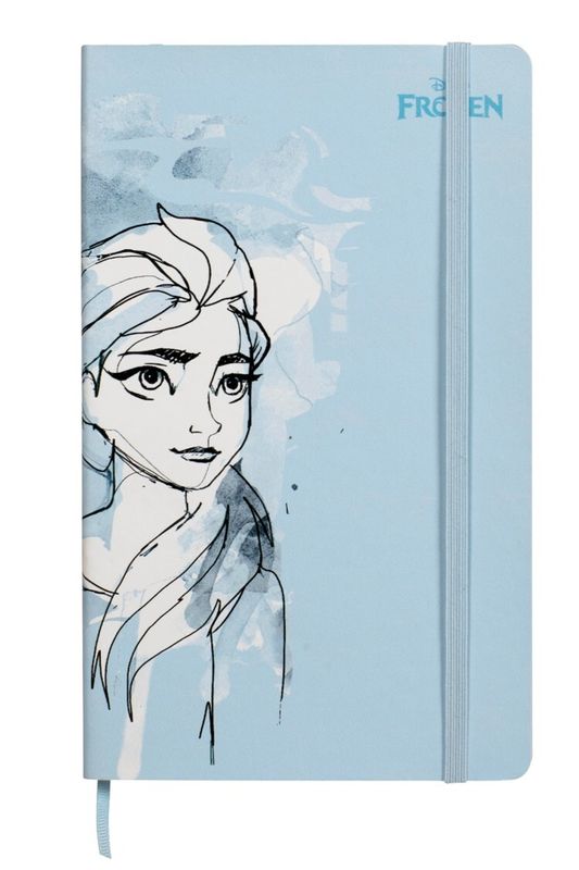 JOURNAL  SPIRAX 127X209 FROZEN 2 ELSA ELASTIC CLOSURE CASEBOUND 90GSM 192PG